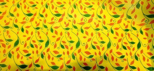 Yellow Printed Non Woven Fabric Roll, Fade Resistant