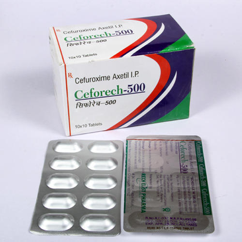  Certain Relief Medicine Paracetamol Cefuroxime 500 Mg