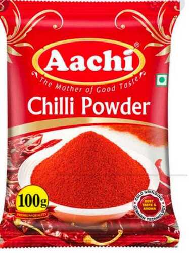 Red 100 Percent Pure Fresh A-Grade Healthy Aachi Good Tastr Chilli Powder 