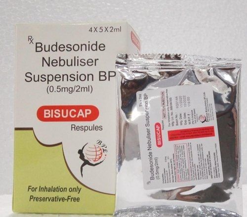 BISUCAP Budesonide Nebuliser Suspension Respules, 0.5mg/2ml