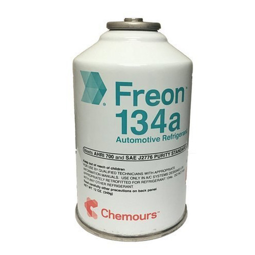 औद्योगिक उपयोग के लिए रासायनिक यौगिक और गैर विषैले फ्रीन 134A ऑटोमोटिव रेफ्रिजरेंट गैस फ्रीजिंग पॉइंट: 68 एफ
