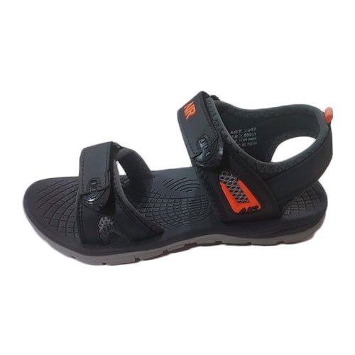 Comfortable Light Weight Black Men's Sport Sandals