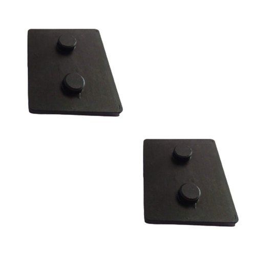 Highly Durable Lightweight Square Black Rubber Compound For Military Shoes