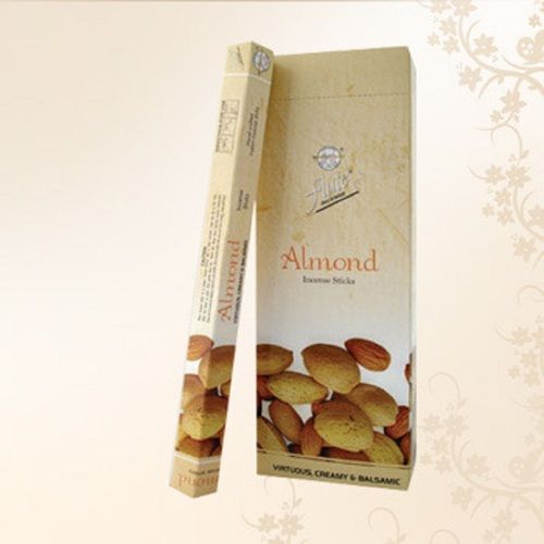 Straight Aromatic And Eco Friendly Sandal Almond Incense Sticks