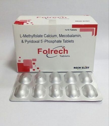 Rech Elist Pharma'S Folrech Tablets, 1 X 10 Tablets