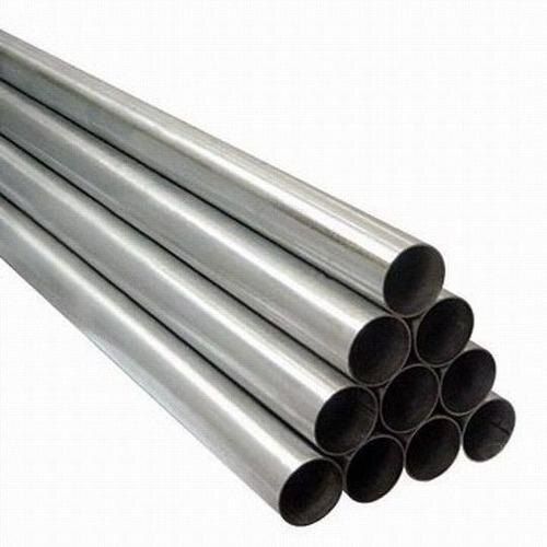 Silver Color Rust-Resistant Heavy-Duty 202 Stainless Steel Round Pipes, 6 Meter Length Application: Architectural