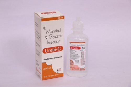 Urobi-g Mannitol And Glycerin Injection, 100 Ml Pack