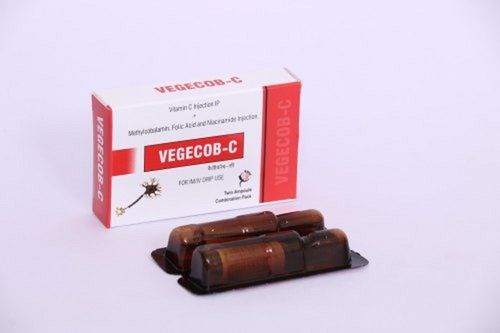 Vegicob-C Mecobalamin, Folic Acid, Niacinamide And Vitamin C Injection Dosage Form: Liquid