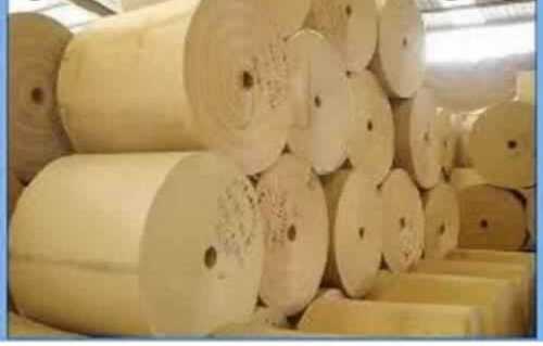 100% Eco-Friendly Recyclable Wood-Pulp Plain Brown Kraft Paper Rolls For Packaging