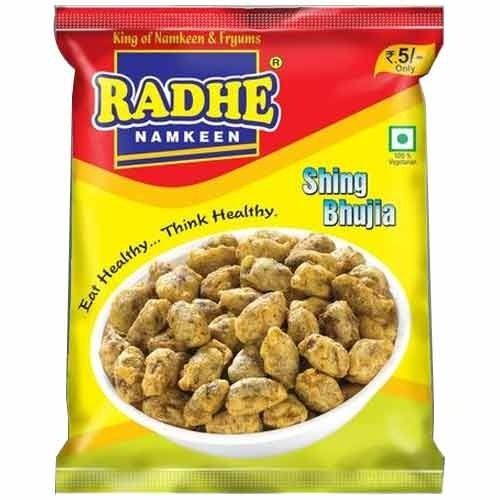 100% Pure Fresh Spicy And Salty Indian Snacks Fried Sing Bhujia Namkeen 