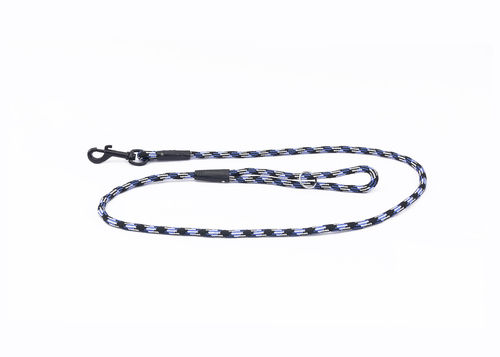 Multi Color 6Mm Black Dog Rope Leash