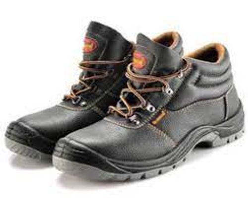 Agarson Rockford Steel Toe काले और ग्रे सुरक्षा जूते