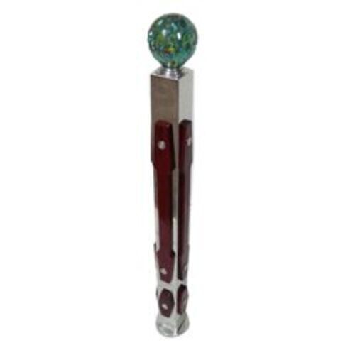 Easily Assembled Durable And Long-Lasting Polished Stainless Steel And Wooden Pillar, 4 Feet Height