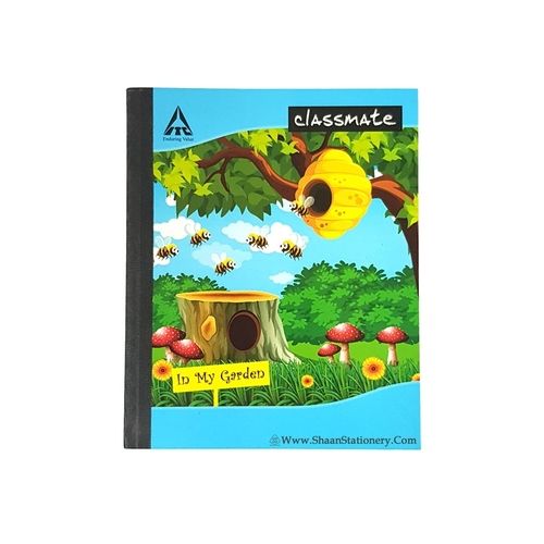 Excellent Paper Short Size Unruled Solid Board Cover Classmate Notebook