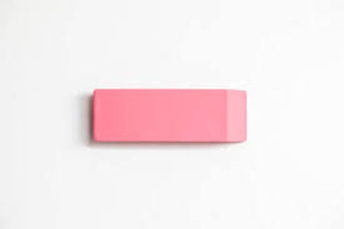 Gently Erase, Variety Of Colours Soft And Pink -Eraser