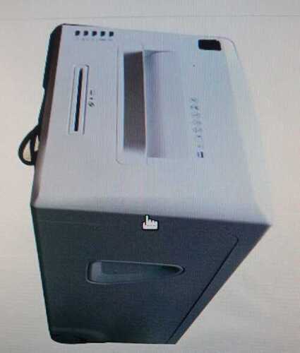 Grey And White Portable Lightweighted Automatic Metal Shredder Machine