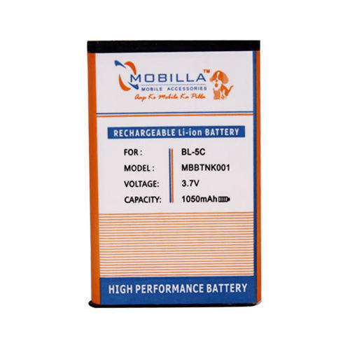 Heat Resistant And Long Life Good Performance Portable Mobile Phone Battery - Plastic Body, Lightweight Black Design | Hand-Powered Charging Solution
