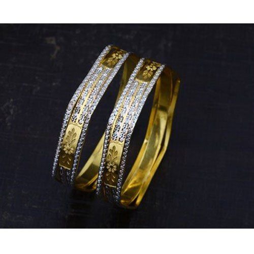 Ladies Party Wear Fashionable Lightweight Golden Designer Imitation Bangle Gender: Women