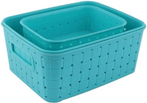 Multipurpose Storage And Draining Basket For Fruits And Vegetables