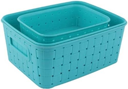 Multi Colour Multipurpose Storage And Draining Basket For Fruits And Vegetables