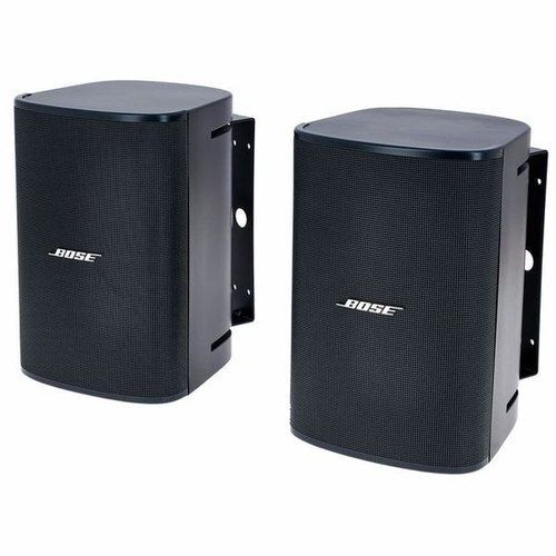 Plain Black Designing Good Sound Effective Colour Pair Bose Wall Mount Speaker Screen Size: Small (4-8) Inch (In)