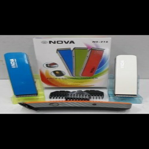 काला हटाने योग्य रिचार्जेबल आसानी से काटा जाने वाला नोवा हेयर और बियर्ड ट्रिमर