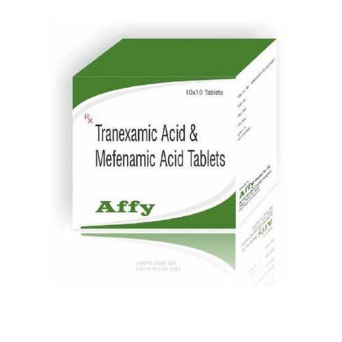 Tranexamic Acid And Mefenamic Acid Tablets, 10X10 Blister Pack Age Group: Adult