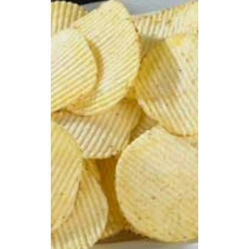Yummy Spicy Crispy Delicious Salted Yellow Round Shape Potato Chips