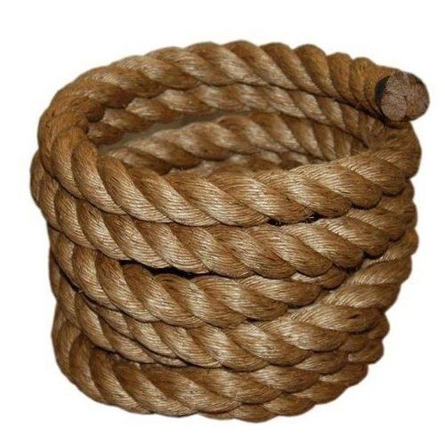Brown Evans Cordage Manila Flexible Strong Rope Made Of Natural