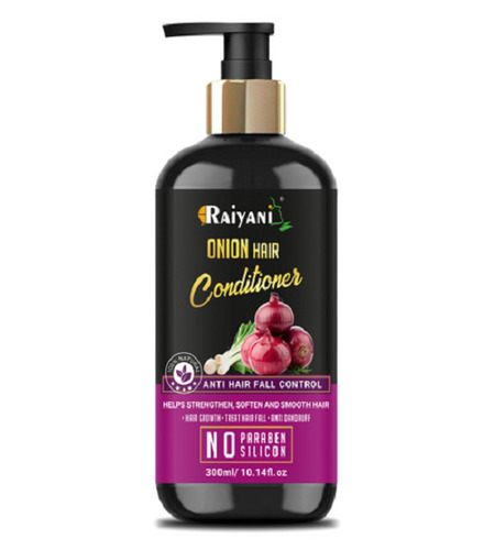 Onion Extract Hair Conditioner - 3-5 Inch Cream, Colorless Formula for All Hair Types - Reduces Breakage, Enhances Elasticity, Natural Ingredients with Pleasant Scent