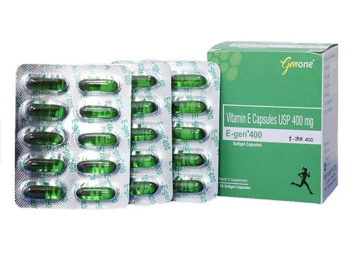 400 Mg Vitamin E Capsules Usp Pack Of 10 Capsules