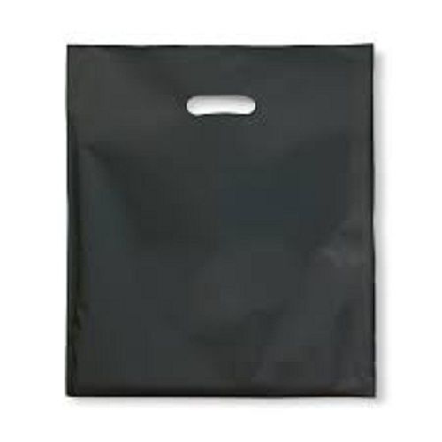 Black Color Reusable, Waterproof And Eco Friendly Plastic Carry Bag