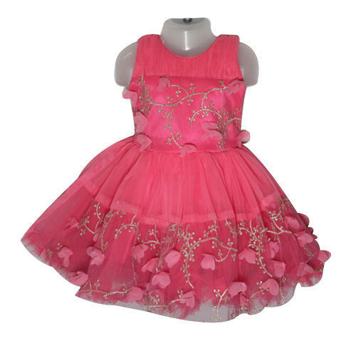 Party Wear Baby Frock Age Group: 3-4Years