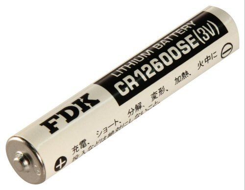 Fdk Cr12600Se 3V Rechargeable Cylindrical Lithium Battery For Plc Nominal Voltage: 3 Volt (V)