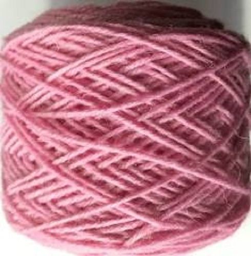 Highly Durable Pink Color Valdani Perle 100 Percent Combed Cotton Yarn Ball Application: Embroidering