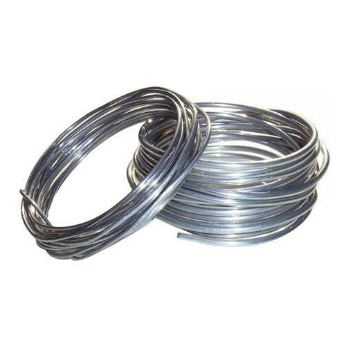 Silver Aluminium Wire, Packaging Type: Roll With High Tensile Strength, Good Corrosion Resistance