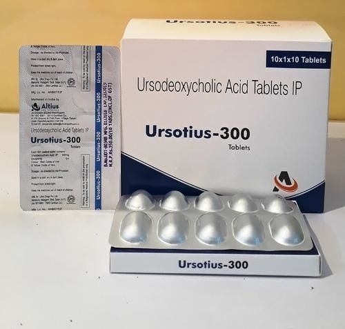 Tablets Ursotius-300 Pharmaceutical Medicine