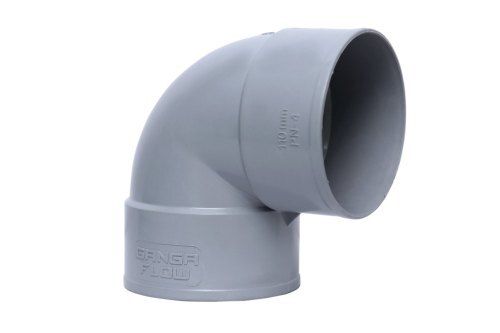 Grey 40 T0 160 Mm Pn-4 Maintenance Free Polyvinyl Chloride (Pvc) Pipe Elbow