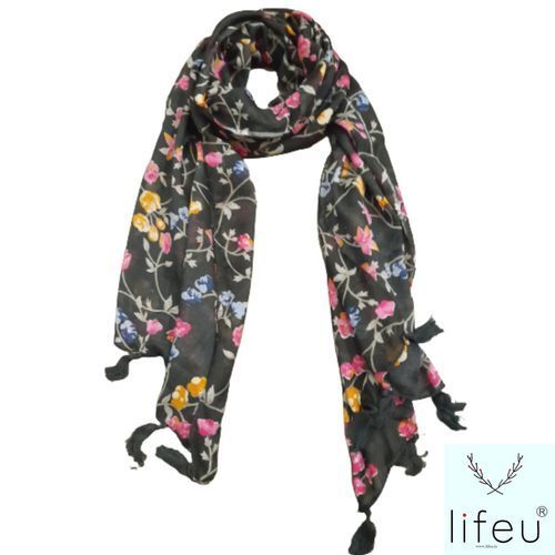 Bright, And Fashionable Stylish Summer Cotton Scarf