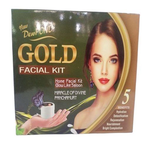 White Dew Pond Minerals Gold Facial Kit All Natural Ingredients And Moisturizers For Skin 