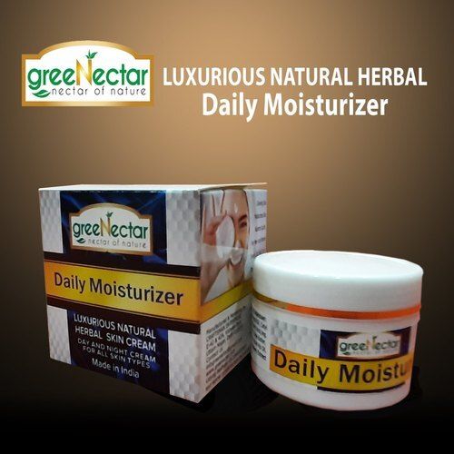 Greenectar Daily Herbal Face Cream Craftsman For Lady Facial Purposed  Color Code: White