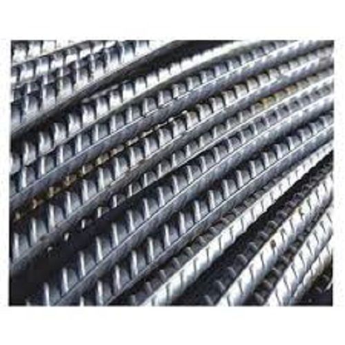 Heavy Duty Round Sliver Color Mild Steel Tmt Bars For Construction Use Grade: Fe-500