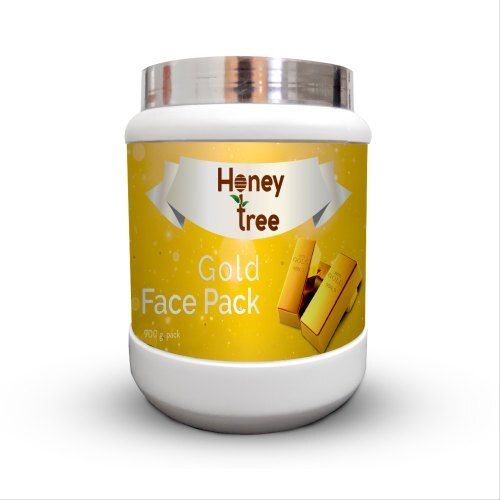 Waterproof Glossy And Glowing White Honey Tree Gold Face Pack 900 Grams