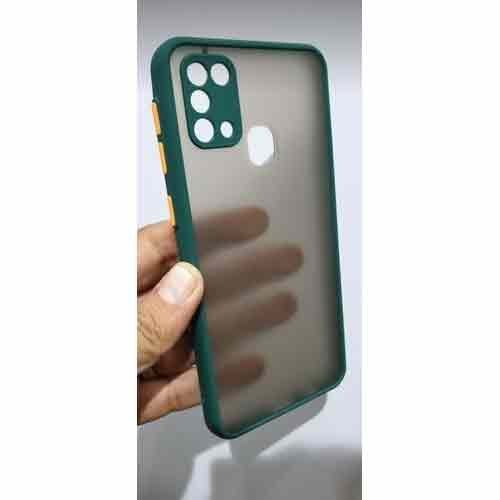 Lightweight Scratch And Dust Resistance Green Color Mobile Phone Back Cover 
