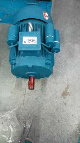 Mild Steel Material 3hp Electric Motor, Blue Colour For Domestic Purpose