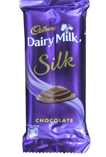 Sweet Natural Pure Delicious Mouth Watering Cadburry Silk Plain Chocolate