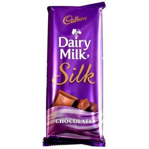 Natural Pure Delicious Mouth Watering Cadbury Dairy Milk Silk Chocolate