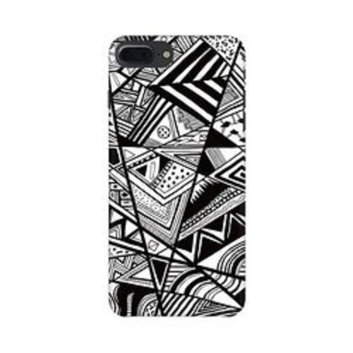 Printed Black Stylish Design Super Flexible Protect Phone From Scratches And Dust 3D Mobile Back Covers - High Quality Tempered Glass Slim-Fit Design High Resolution Print