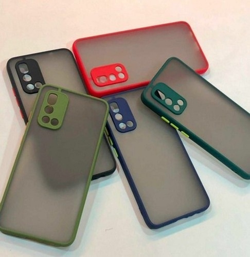 Multicolor Transparent Mobile Back Cover - Plastic Material, Slim Design | Scratch And Bump Resistant, Comfortable Grip