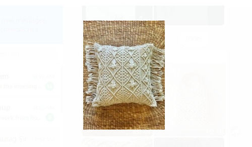 Square Shaped Designer Cotton Cushion Cover For Home And Hotel Uses